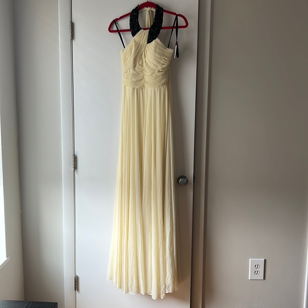 NWT Jadore Stunning Dress with Beaded neckline